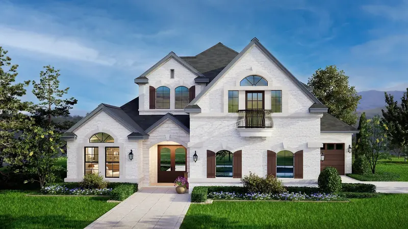European-Inspired Residence – 3,459 Sq Ft Four-Bedroom Home With Game Room & Sophisticated Design 1