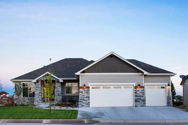 Expansive Ranch-Style Home | 3,750 Sq Ft, Three Bedrooms, Two-And-A-Half Baths & Tawny Thrush Design 1