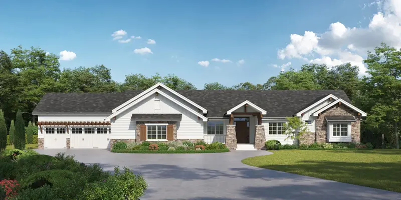 Expansive Walkout Ranch – 3,143 Sq Ft With Guest Suite And Five-Car Garage 1