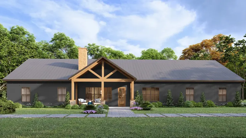 Five-Bedroom Ranch Layout With Recreational Game Room And Functional Workshop 1
