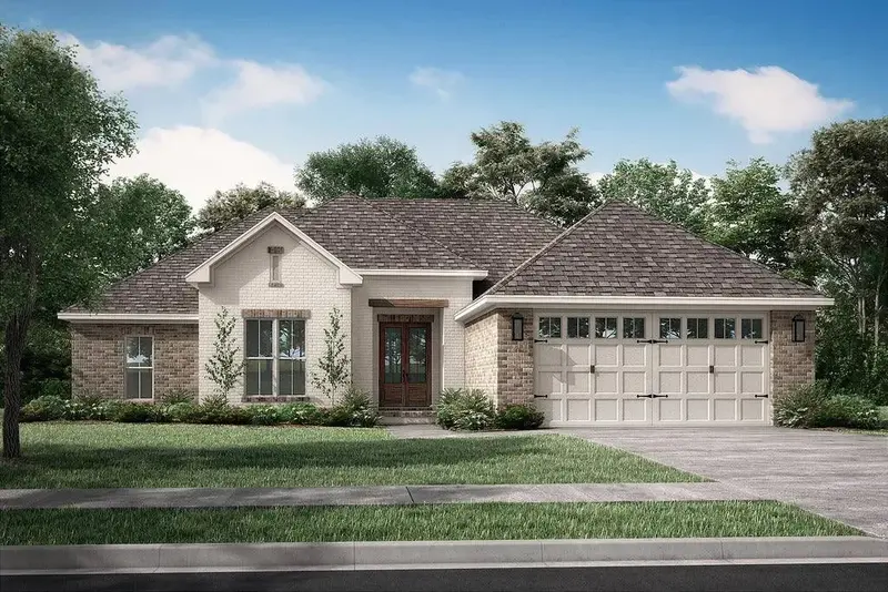 Four-Bedroom Family Home Plan With 2.5 Baths And Thoughtful Layout 1