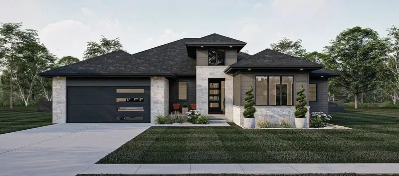 Four-Bedroom Residence Showcasing Vaulted Ceilings And Refined Details 1