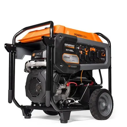 Generac Gp15500Efi Portable Dual-Fuel Generator With Electronic Fuel Injection 1
