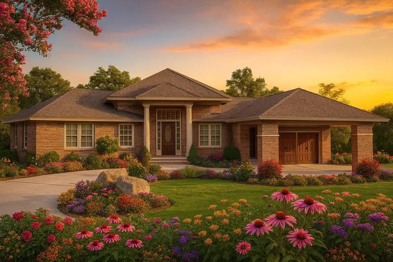 Georgian Estate Plan | 3,476 Sq Ft, Five Bedrooms, Daylight Basement & Triple-Car Garage 1
