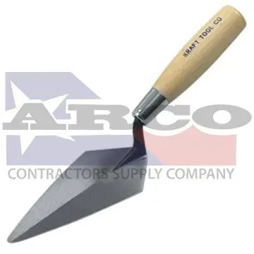 Gg422 Pointing Trowel – 5-1/2" X 2-1/2", Solid Wood Handle 1