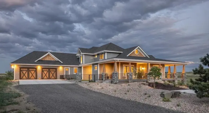 Grand 4-Bedroom Walkout Basement Plan With Extended Porch Areas 1