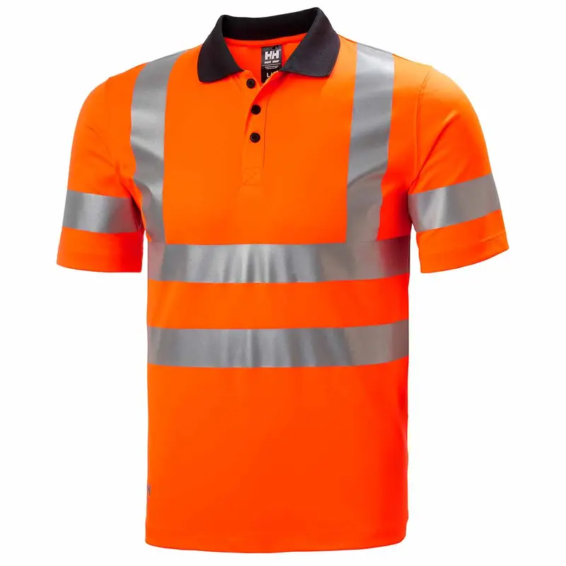 Helly Hansen Addvis Hi-Vis Pique Polo Shirt 1