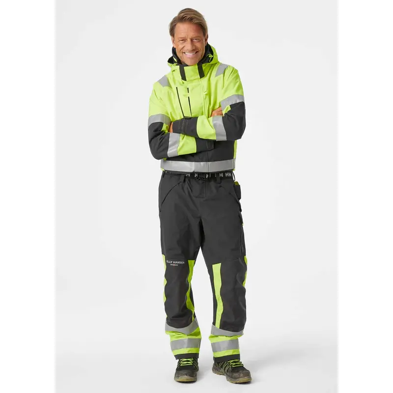 Helly Hansen Alna 2.0 Hi-Vis Waterproof Shell Suit – Full Coverage Work Ensemble 1