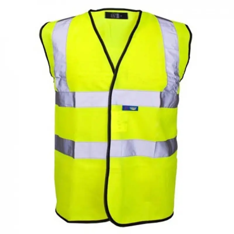 High-Visibility Yellow/Orange Reflective Safety Vest – En Iso 20471 Class 2 1