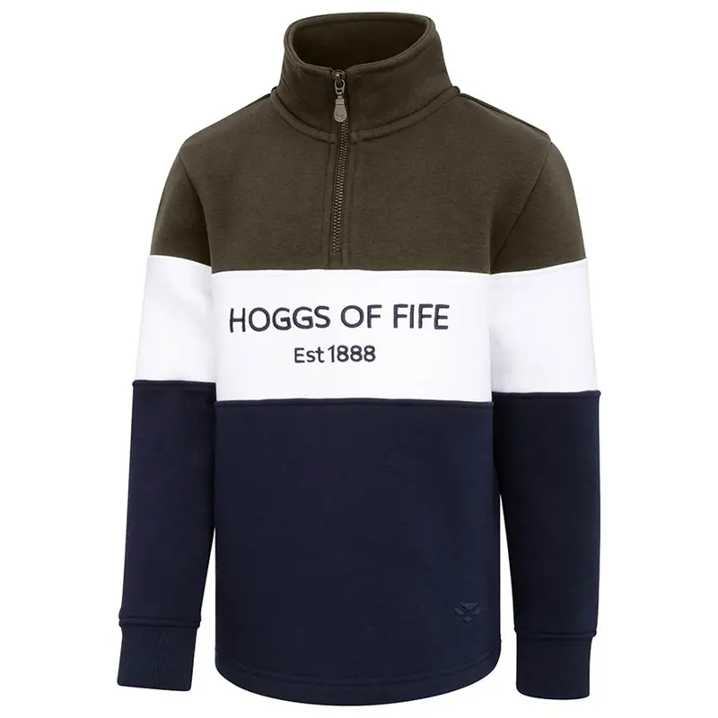 Hoggs Of Fife Dumfries 1888 Youth Quarter-Zip Sweatshirt 1