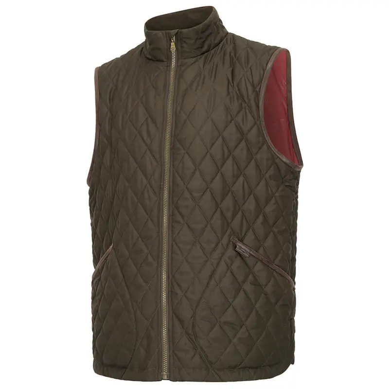 Hoggs Of Fife Lindores Quilted Sleeveless Vest 1