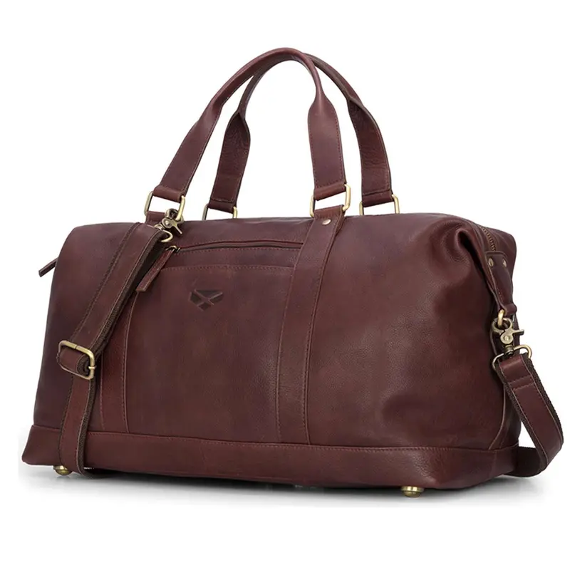 Hoggs Of Fife Monarch Leather Carry-On Holdall 1