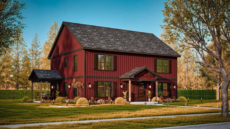Hunter House Plan – Timeless Design With Balanced Proportions & Functional Layout 1
