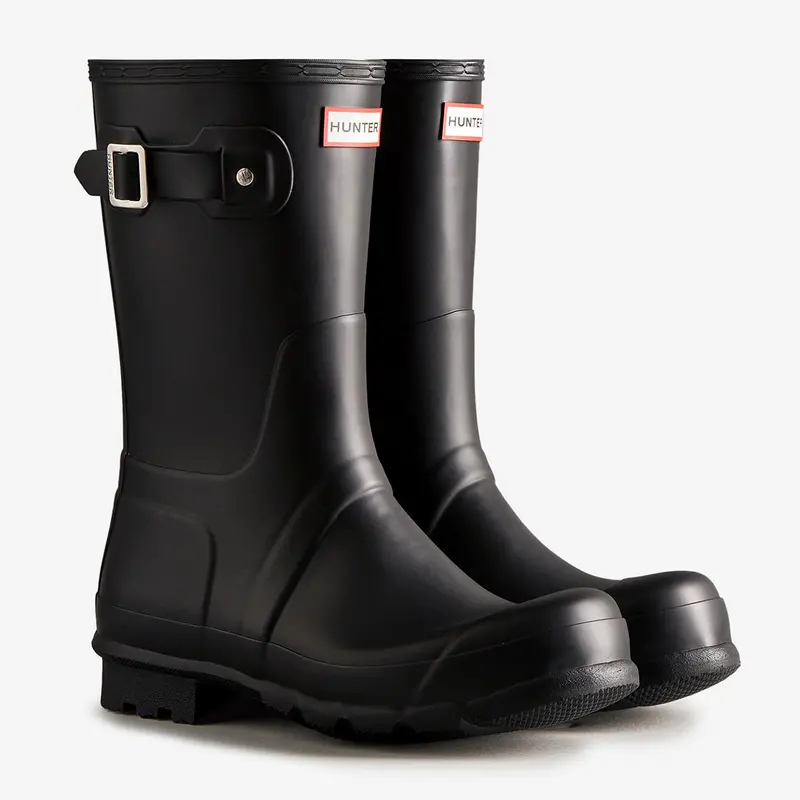 Hunter Men'S Original Short-Cut Wellington Boots 8