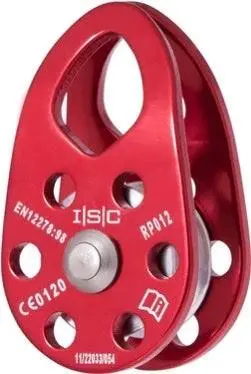 Isc Eiger Single Aluminum Pulley – 36 Kn Breaking Strength 1