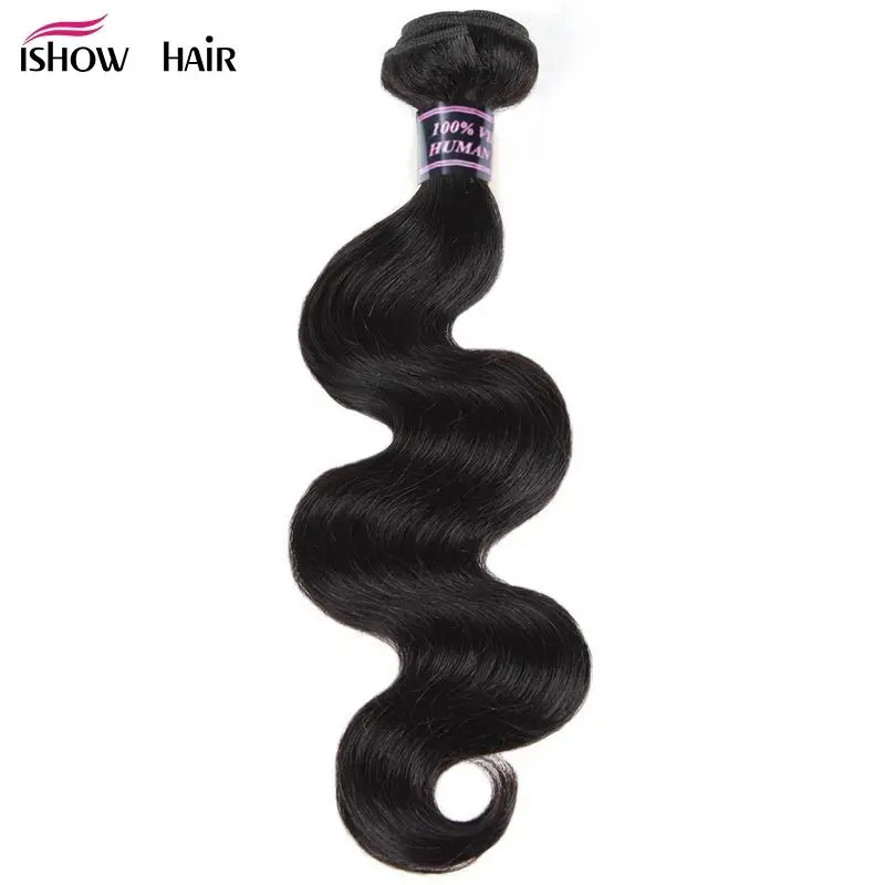 Ishow Brazilian Body Wave Human Hair Weave Bundles 1