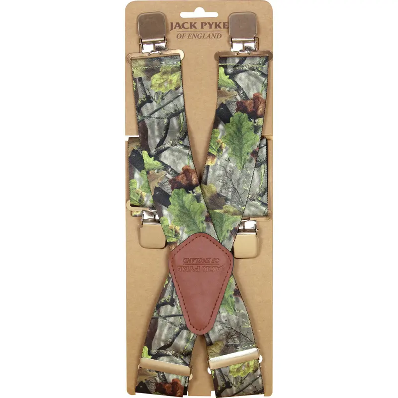 Jack Pyke Camouflage-Print Elastic Braces 1