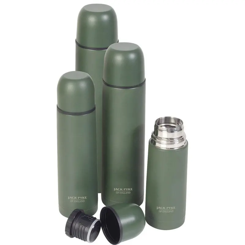 Jack Pyke Countryman Engraved Flasks – Set Of 3 Sizes 1