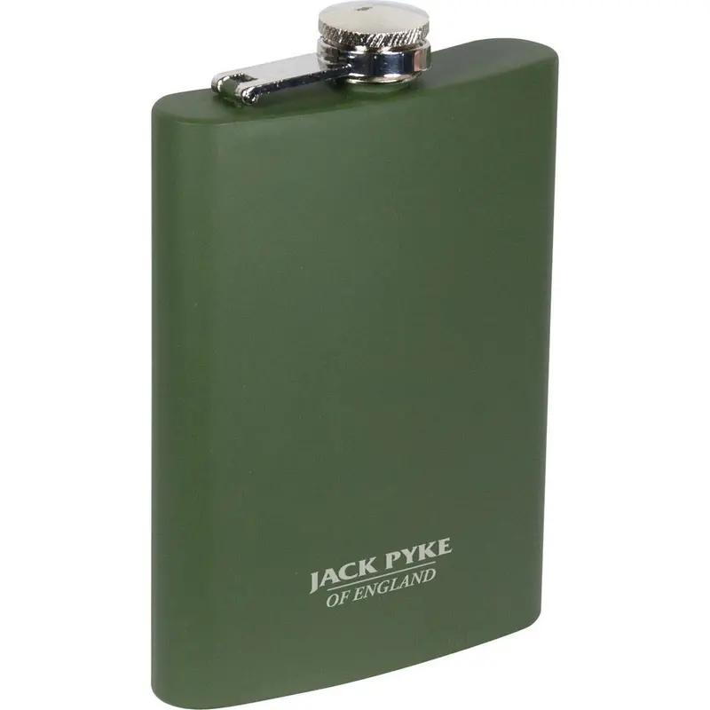Jack Pyke Slim Profile Hip Flask – Leak-Proof Cap 1