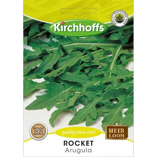 Kirchhoffs Rocket (Arugula) Herb Seeds – Peppery Leafy Green 1
