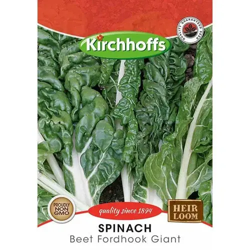 Kirchhoffs Spinach Vegetable Seeds – Fast-Growing Leafy Green 1