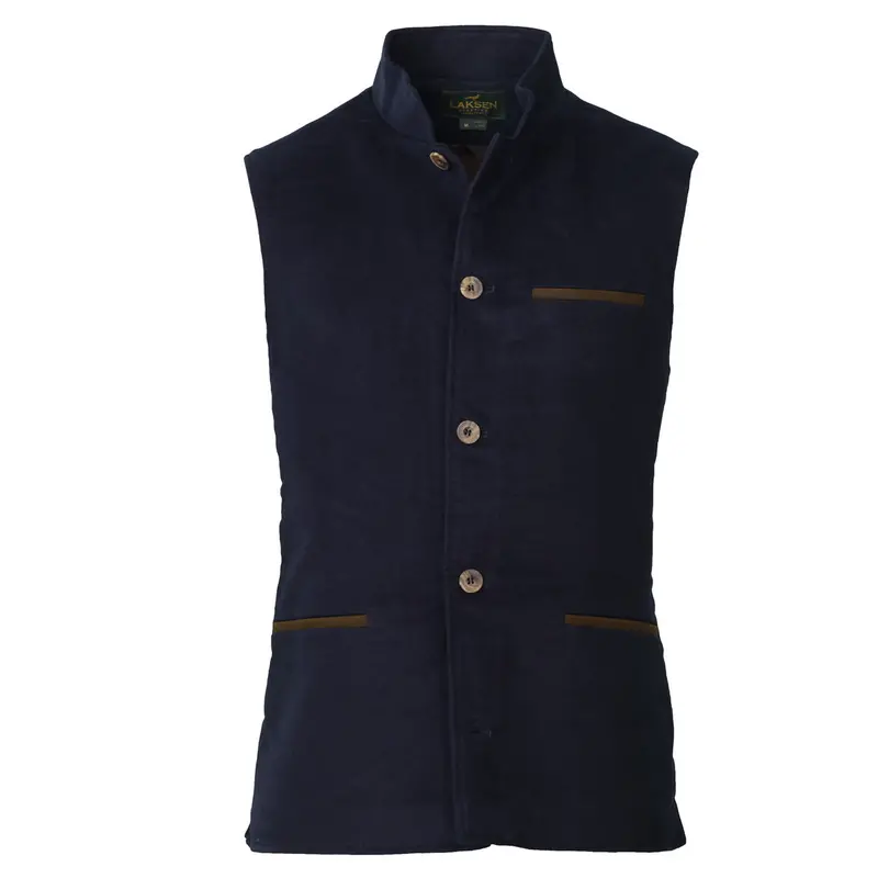Laksen Belgravia Moleskin Fife Field Vest 1