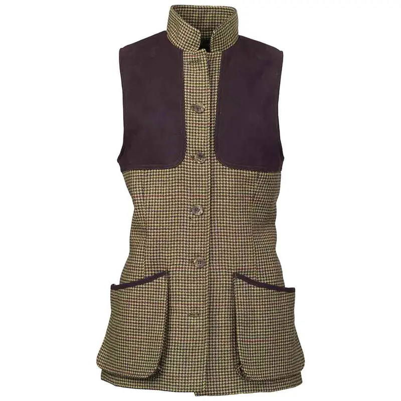 Laksen Lily Women'S Penrith Tweed Shooting Vest 1