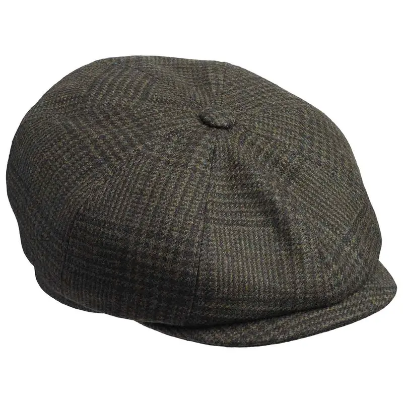 Laksen Willow Tweed Baker Boy Cap 1