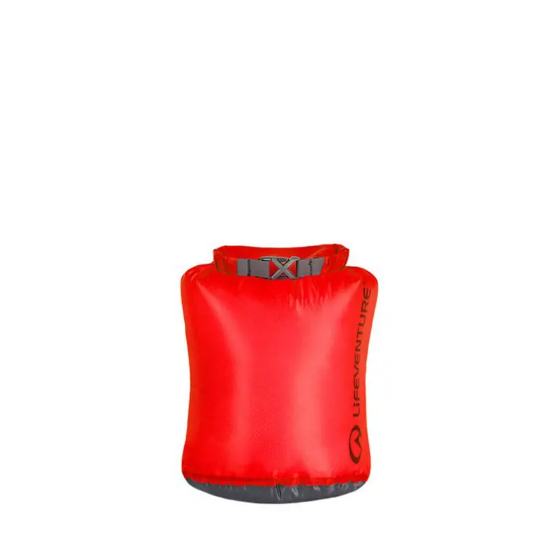 Lifeventure Ultralight 2L Waterproof Dry Bag – Red 1