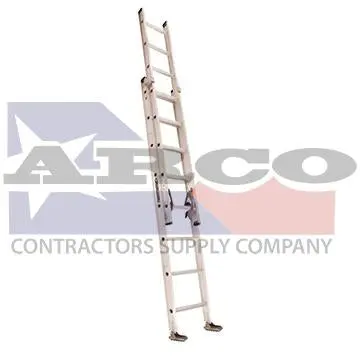 Louisville 16 Ft Aluminum Extension Ladder – Durable Lightweight Design 1