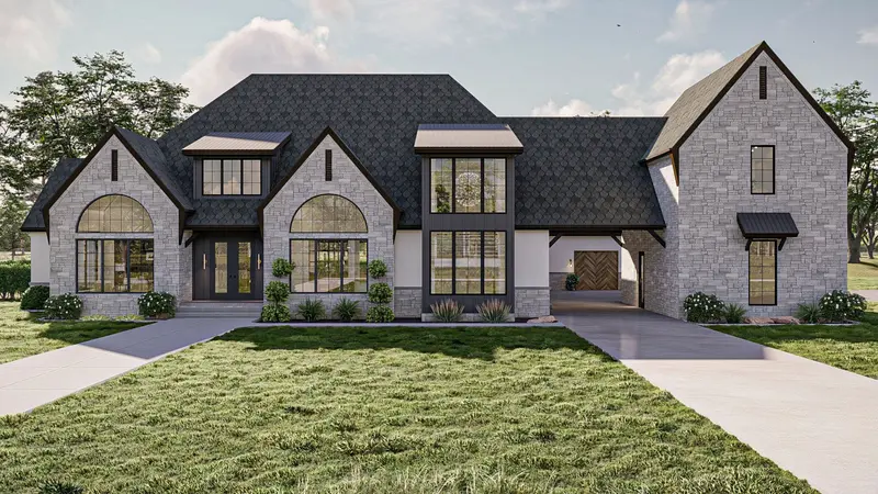 Luxury Cottage Residence: Four-Car Garage, Two-Story Great Room, And Full Basement (5,207 Sq Ft) 1