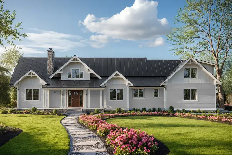 Luxury Craftsman Family Home | 3,892 Sq Ft, Side-Entry Three-Car Garage & Thoughtful Exterior Detailing 1