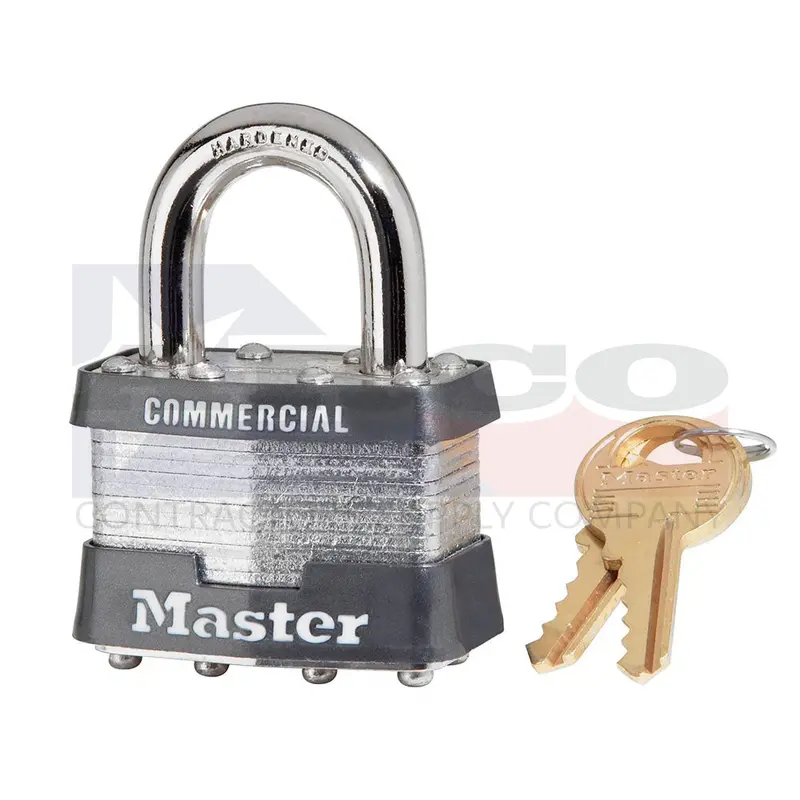 Master Lock #2519 – 1-Key Aluminum Padlock, Compact Security 1