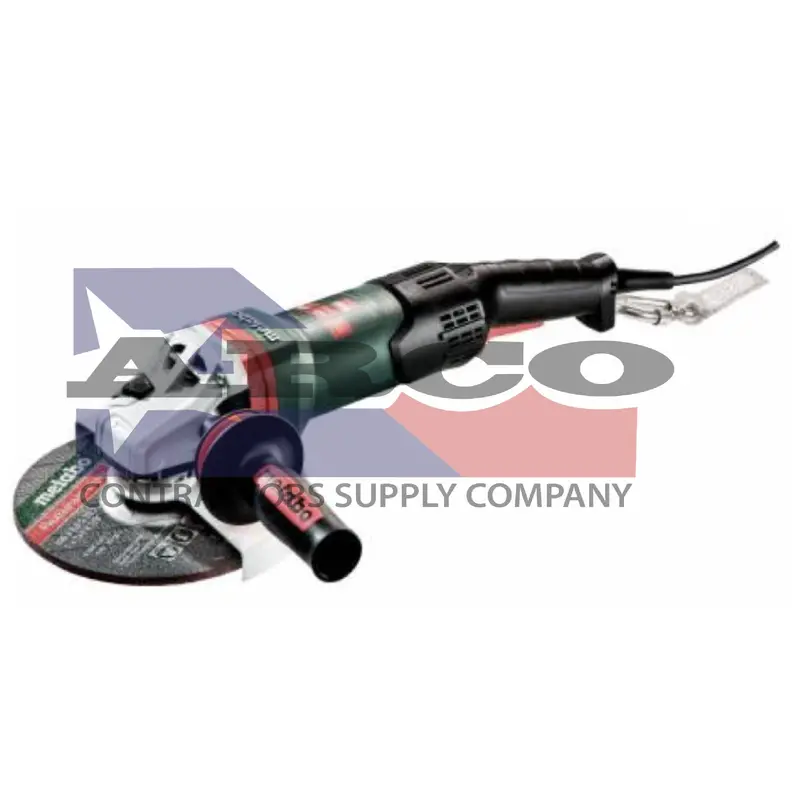 Metabo 19-180 Rt Ds 7-Inch Angle Grinder – Dual-Mode, Dust-Suppressed Design 1