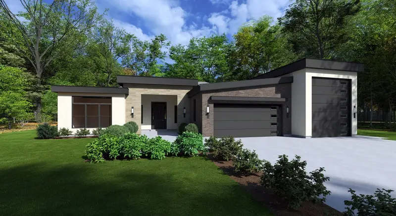 Modern 4-Bed Ranch Including Dedicated Office, Flex Room, And Patio 1