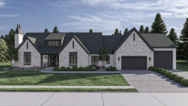 Modern Cottage Estate: 3 Bedrooms, Seamless Outdoor Living & Spacious 3-Car Garage — 3,164 Sq Ft 1