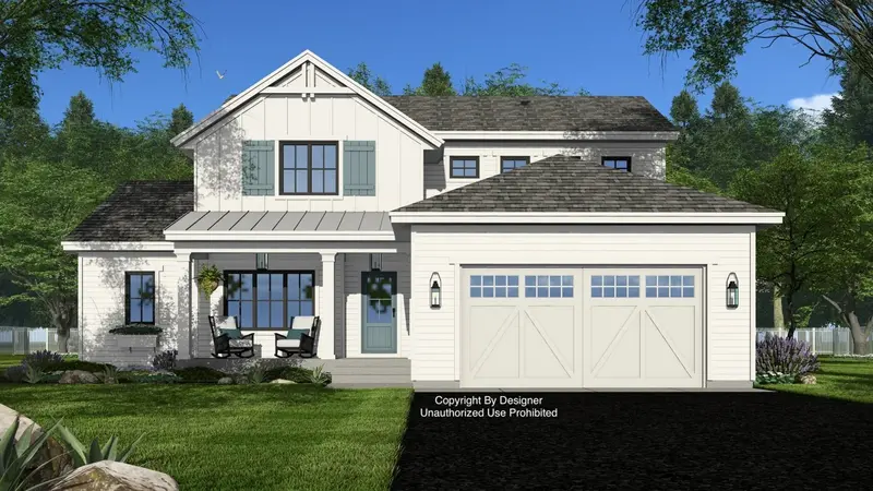 Modern Farmhouse (2,500 Sq Ft) With Four Bedrooms, Functional Loft, And Cohesive Open-Concept Living 1