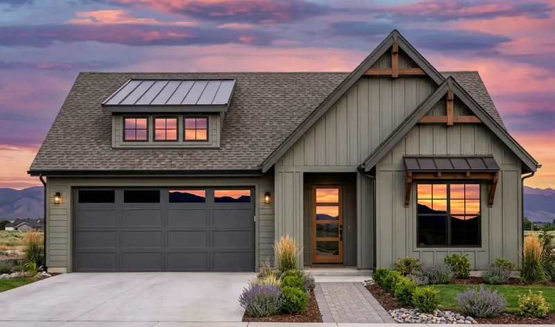 Modern Farmhouse With 3 Bedrooms, Vaulted Great Room Ceilings, And 2-Car Garage | 1,710 Sq Ft 1