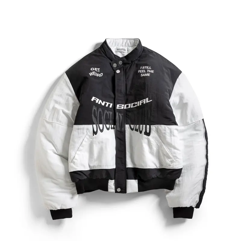 Motorcycle-Inspired Puffer Jacket 1