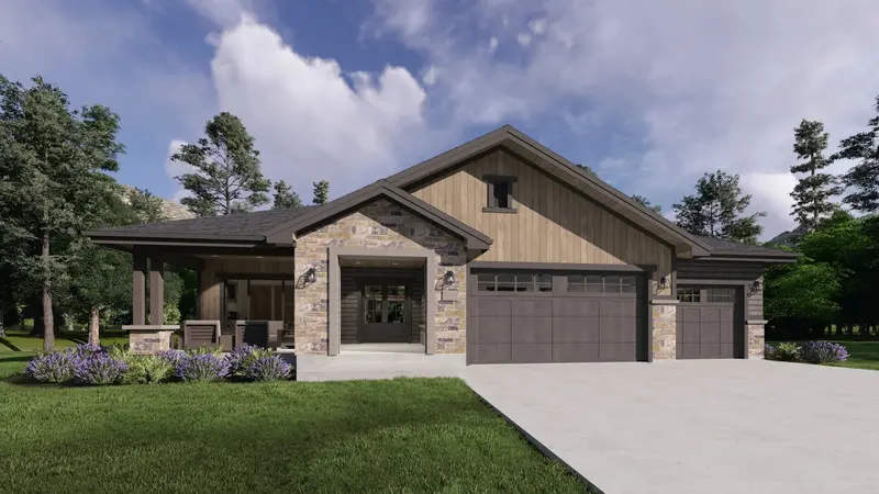 Mountain-Resort Inspired Home: 2,973 Sq Ft With Walkout Basement, 3-Car Garage, And Scenic Outdoor Orientation 1