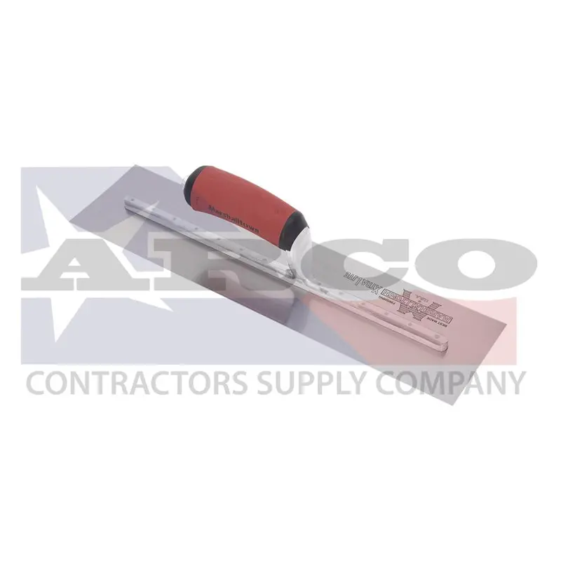 Mxs66D 16" × 4" Curved Dura-Soft Handle Finishing Trowel 1
