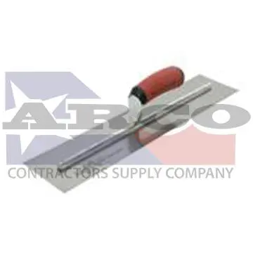 Mxs81D 18" × 4" Curved Dura-Soft Grip Trowel 1
