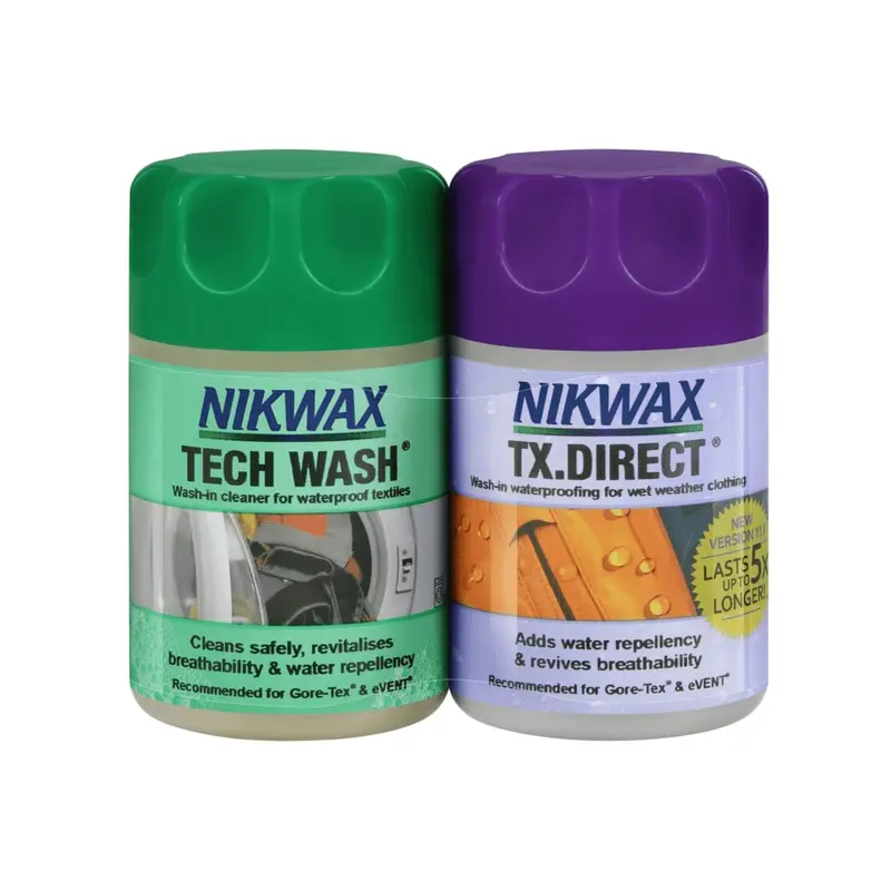 Nikwax At018 All-In-One Cleaning And Waterproofing Kit 1