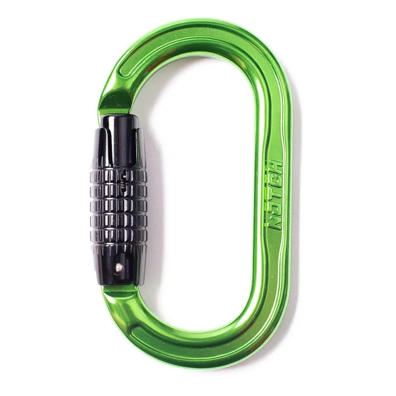 Notch Absolute Oval Aluminum Climbing Carabiner 1