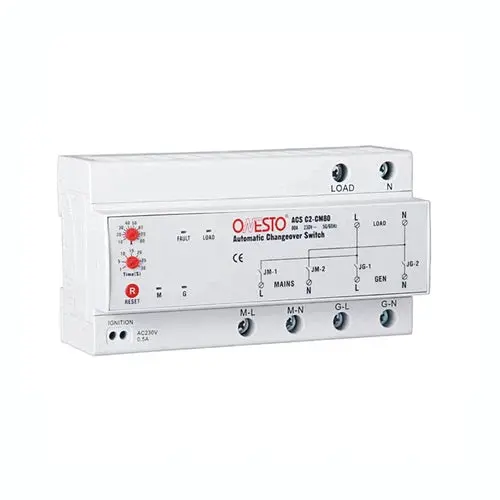 Onesto Din-Mount Automatic Mains-To-Generator Changeover Switch 1