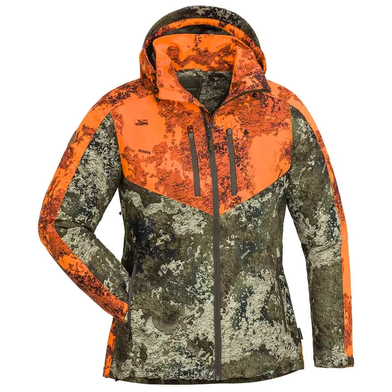Pinewood Furudal Women’S Active Two-Layer Camo Jacket 1
