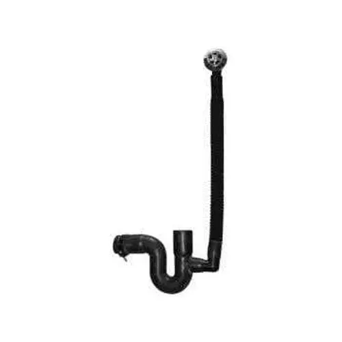 Pvc Bath Trap With Integrated Overflow 1