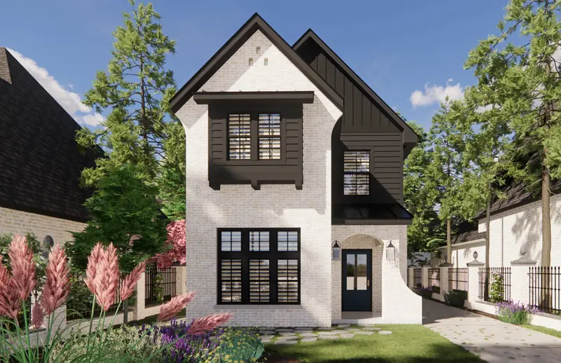 Rear-Loading Contemporary Home | 3-Bed, 1,956 Sq Ft Efficient Layout 1