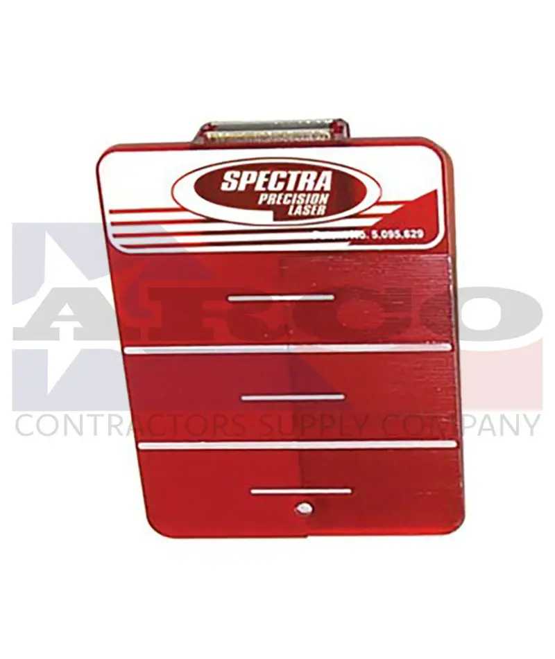 Red Magnetic Laser Target Plate For Alignment And Layout 1