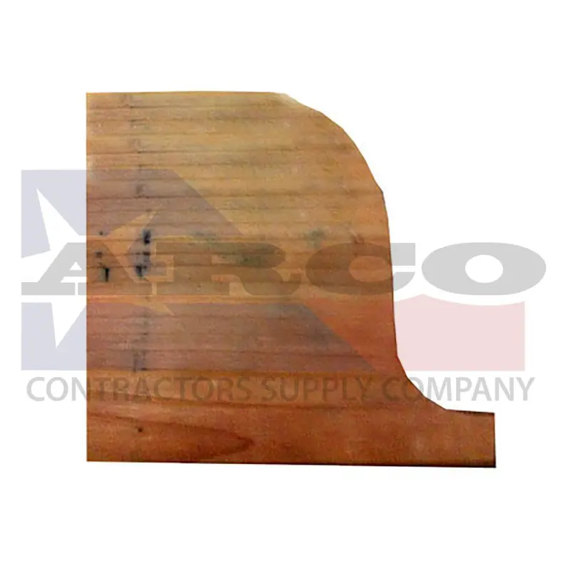 Redwood Curb Ear Block – 3/4 Inch By 6 Inches By 6 Inches 1